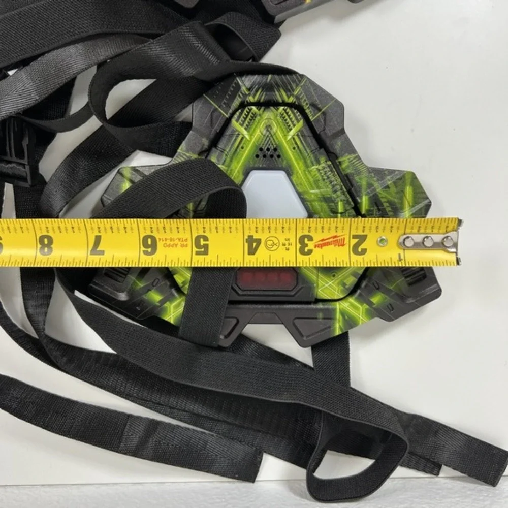 SET OF‎ 3 Laser Tag Receivers Red Yellow & Green Chest Strap Receivers